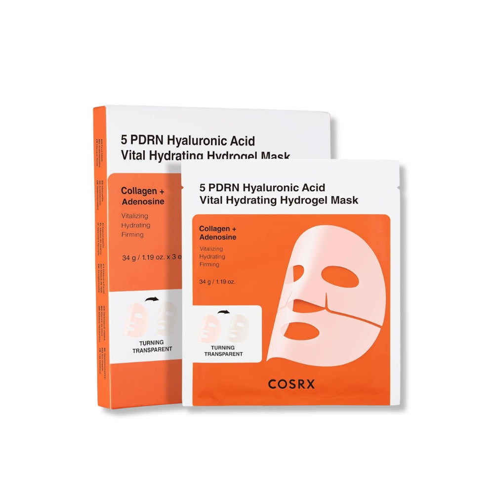 COSRX 5 PDRN Hyalruronic Acid Vital Hydrating Hydrogel Mask (3ea)