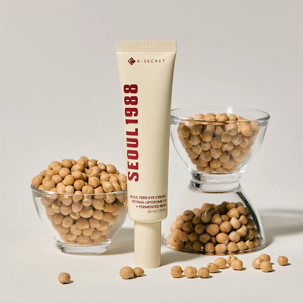 K-SECRET Eye Cream: Retinal Liposome 4% + Fermented Bean 30ml