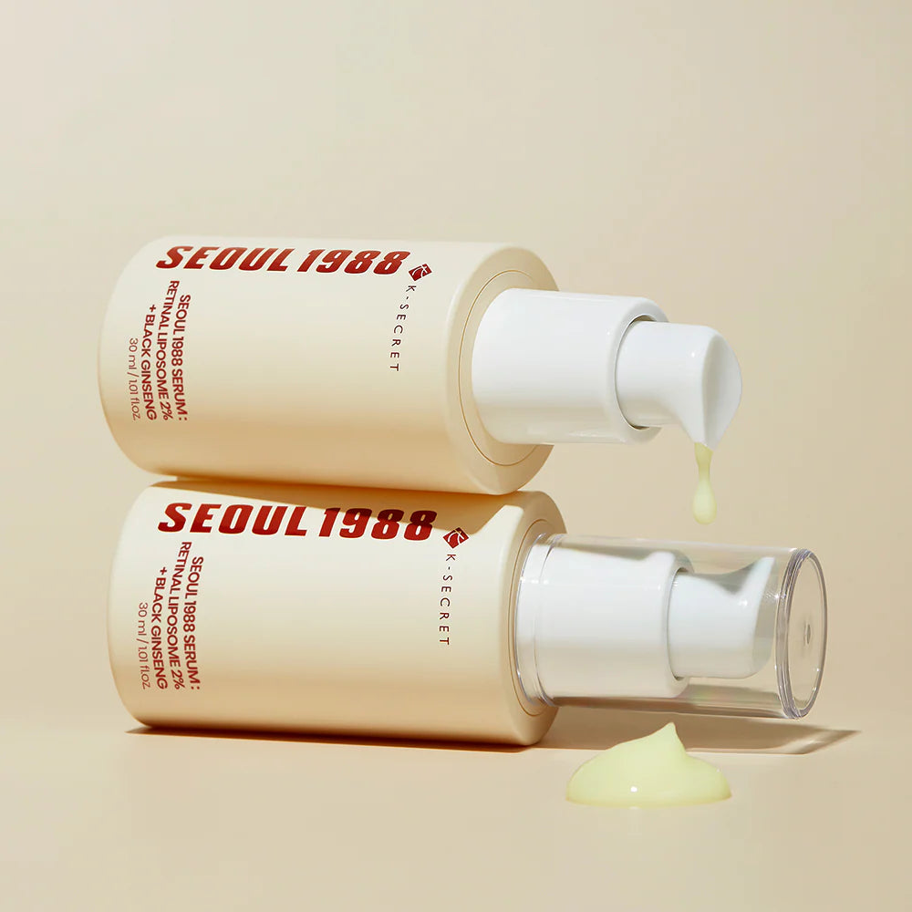 K-SECRET SEOUL 1988 Serum: Retinal Liposome 2% + Black Ginseng 30ml