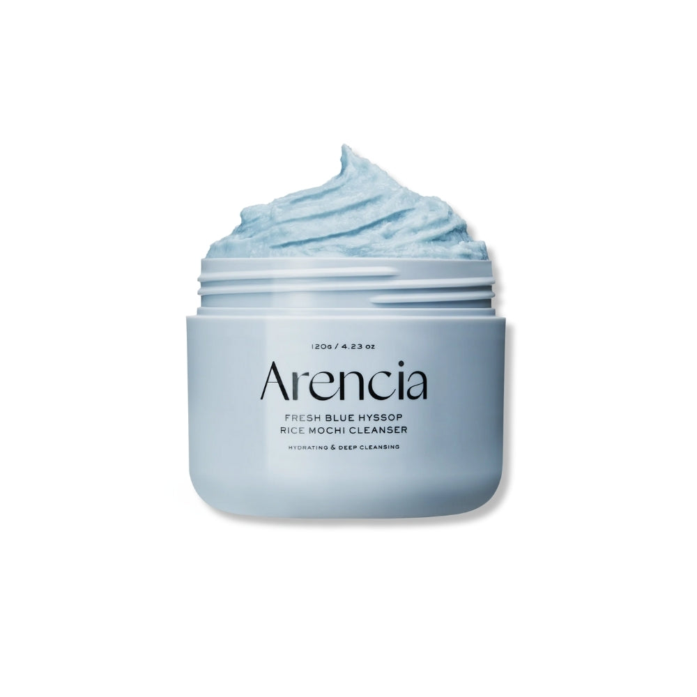 ARENCIA Fresh Blue Hyssop Rice Mochi Cleanser 120g
