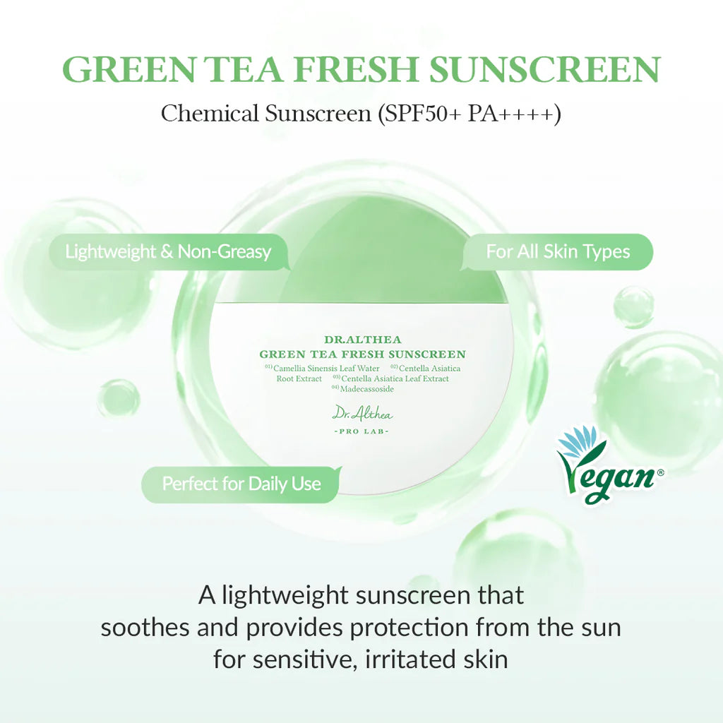 DR.ALTHEA Green Tea Fresh Sunscreen 45ml