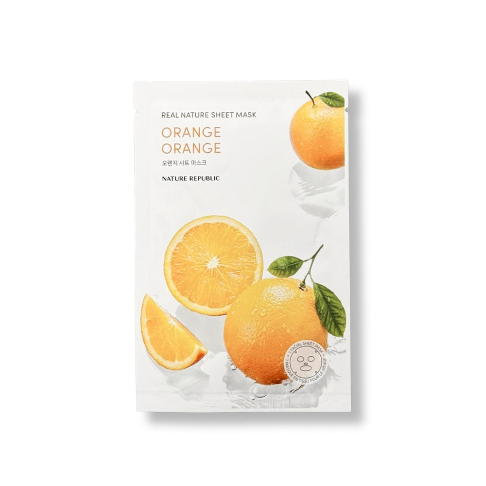 NATURE REPUBLIC Real Nature Orange Mask Sheet (1ea)