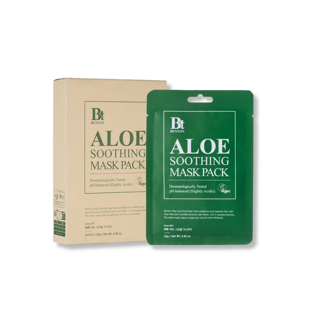 BENTON Aloe Soothing Mask Pack (10ea)