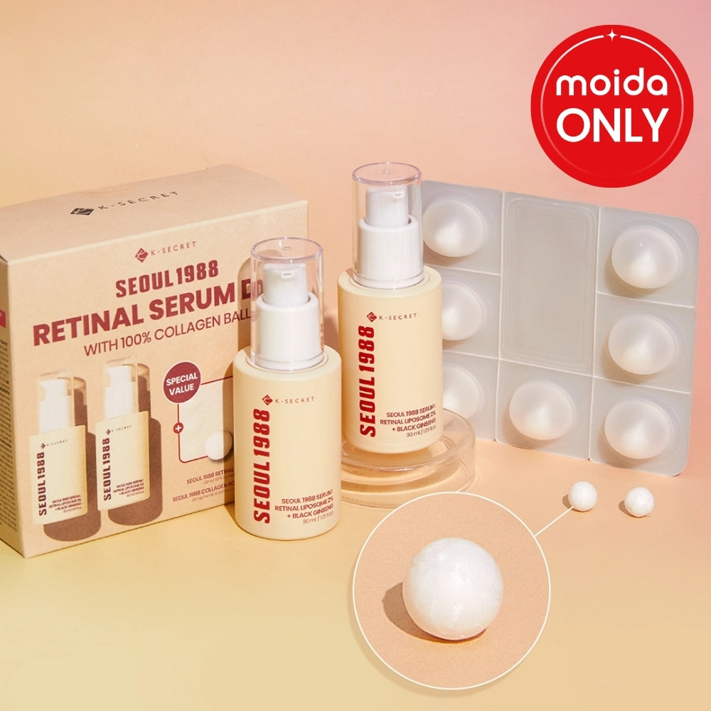 K-SECRET Retinal Black Ginseng Serum Double Set