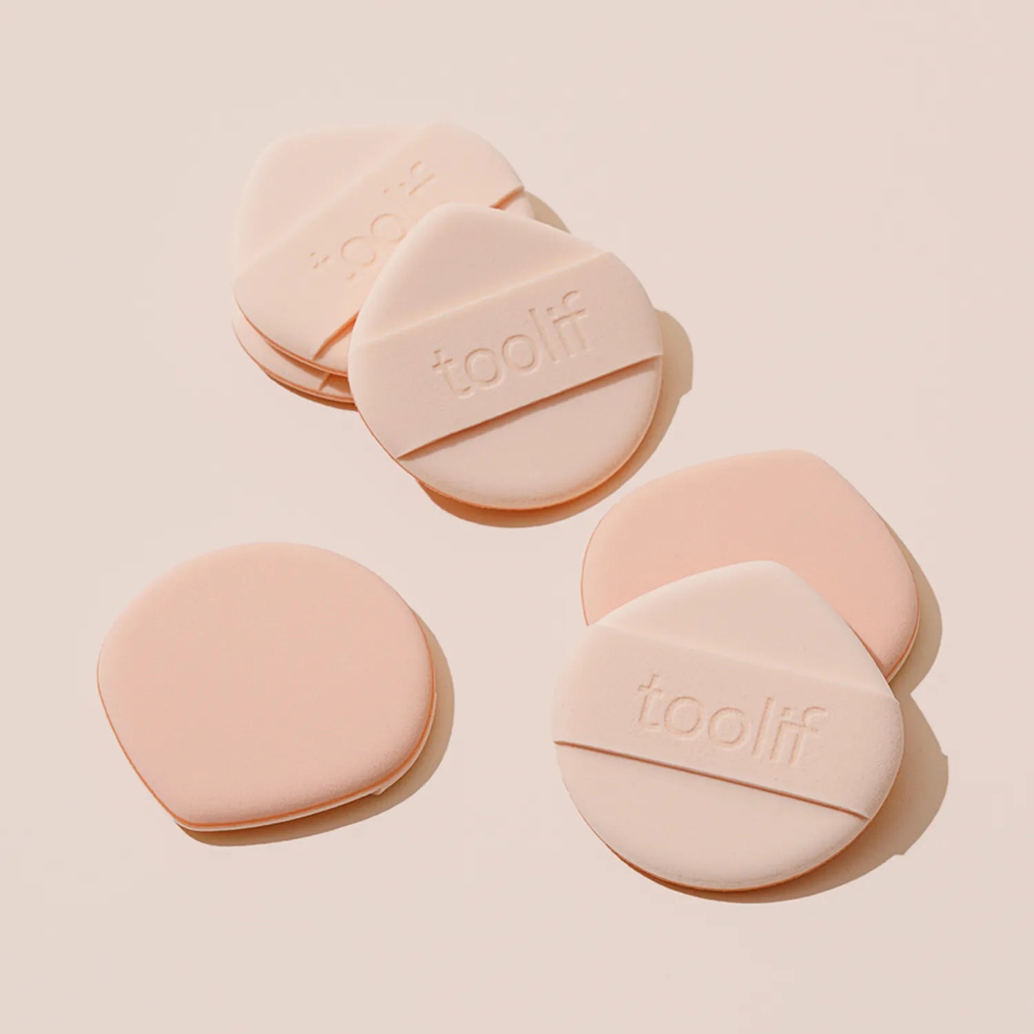 TOOLIF Glow Booster Cushion Puff 5P
