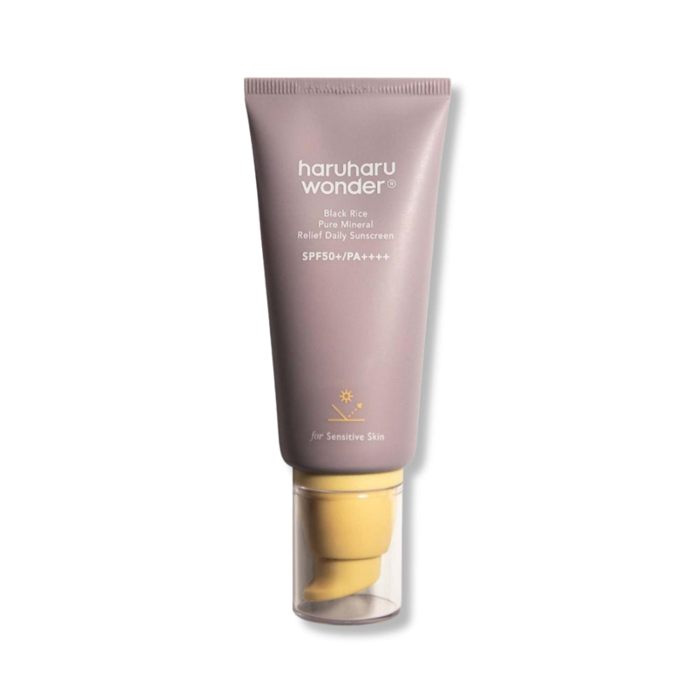 HARUHARU WONDER Black Rice Pure Mineral Relief Daily Sunscreen SPF50+ PA++++ 50ml