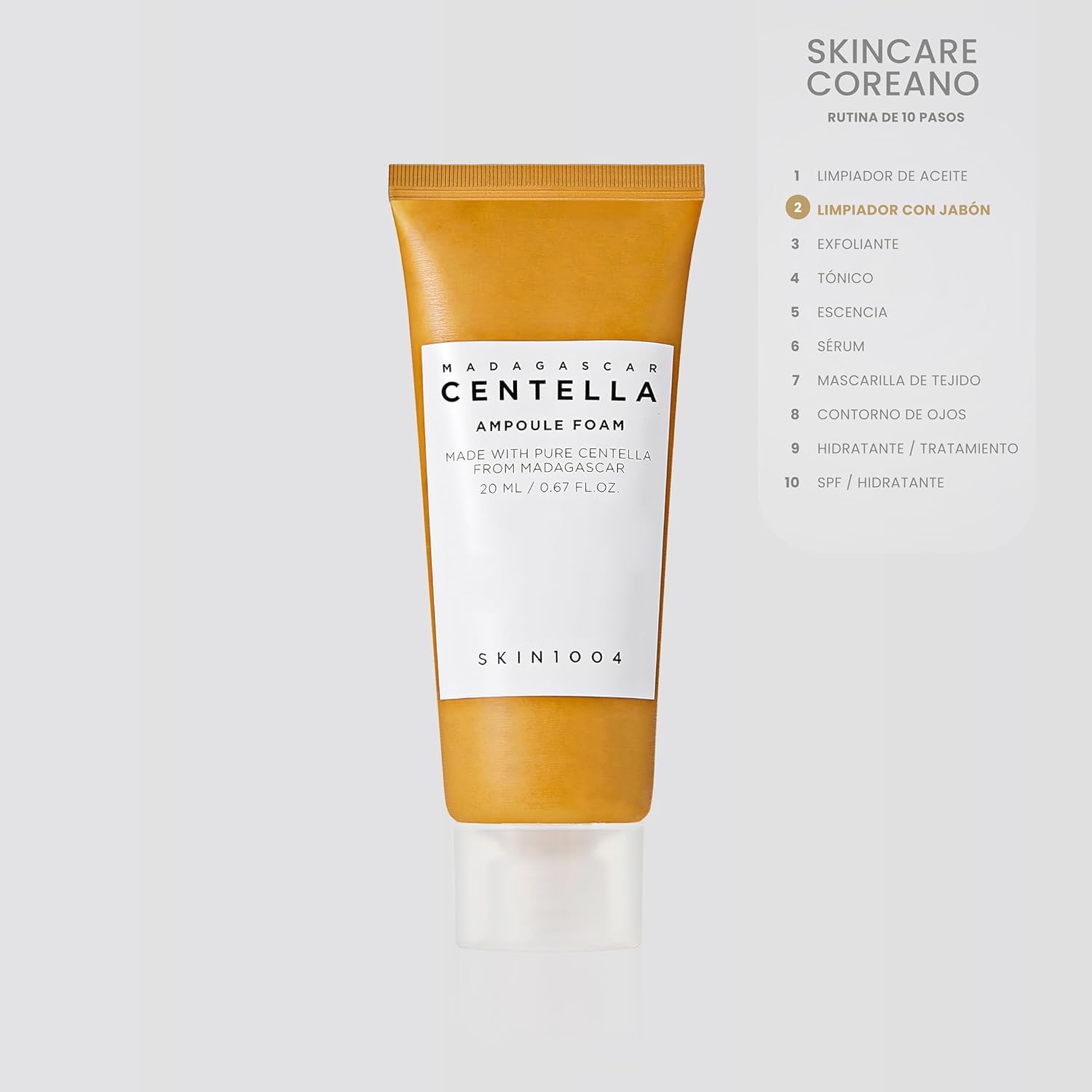 SKIN1004 Madagascar Centella Ampoule Foam 20ml