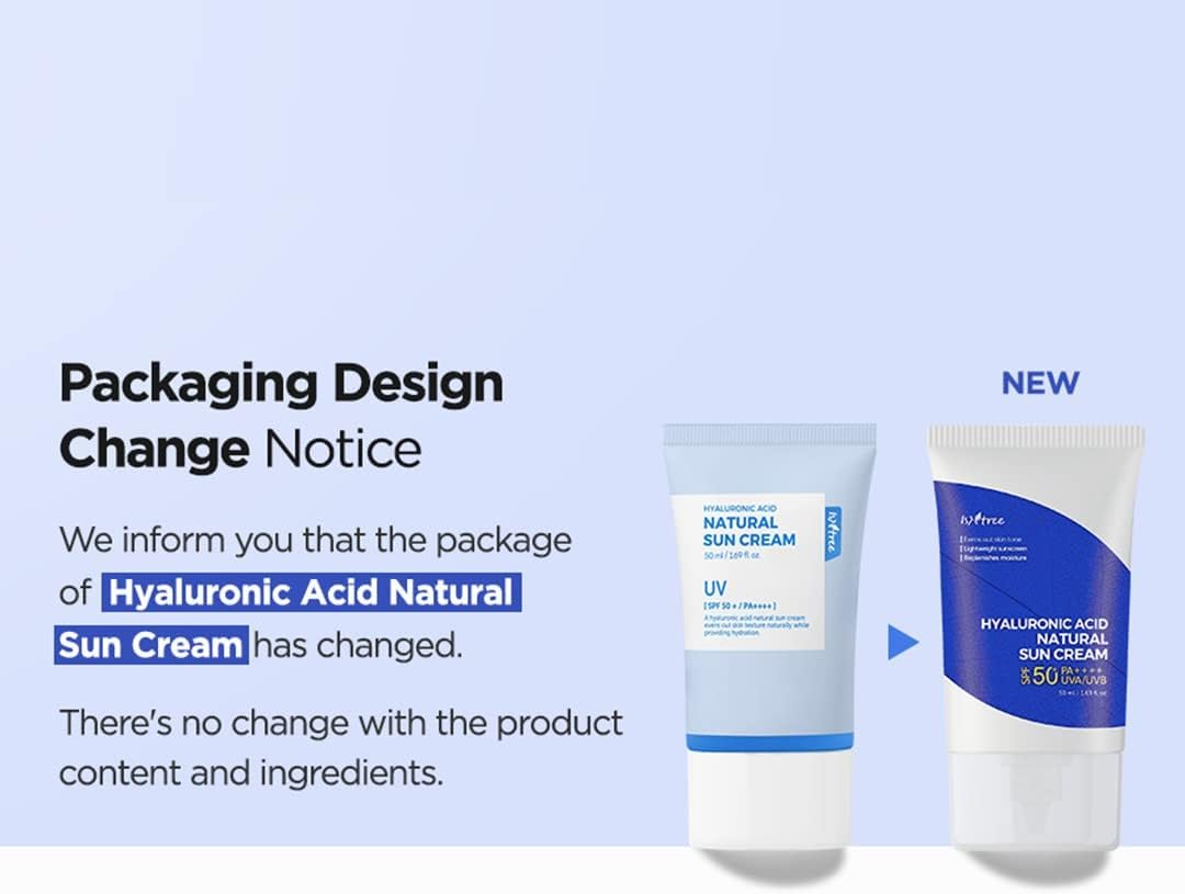 ISNTREE Hyaluronic Acid Natural Sun Cream 50ml