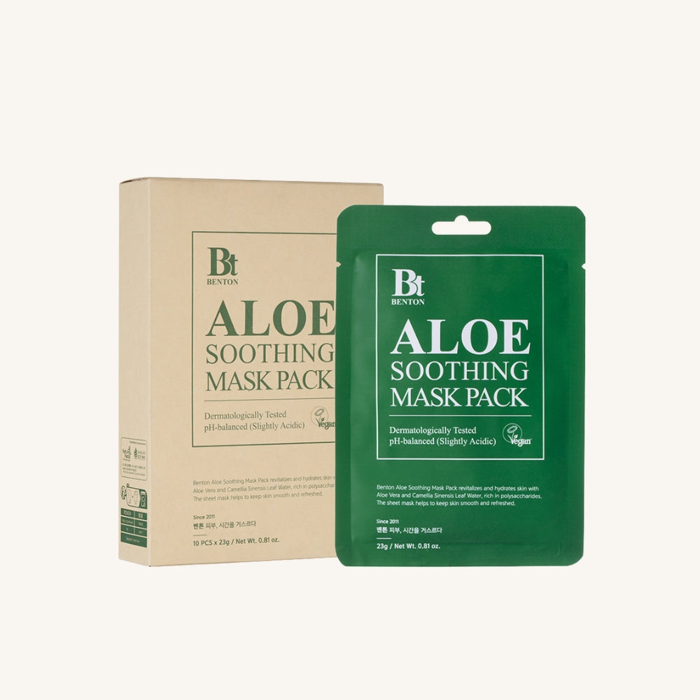 BENTON Aloe Soothing Mask Pack (10ea)