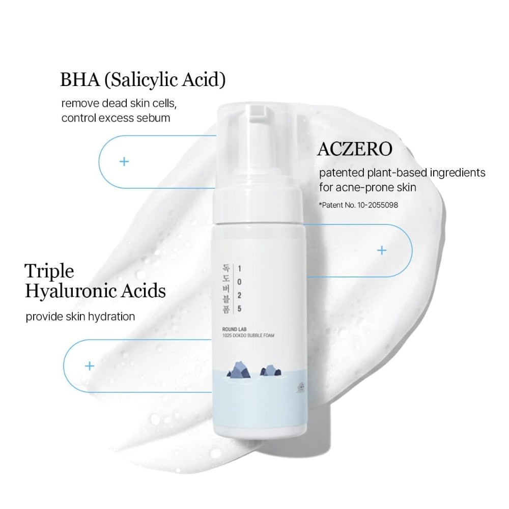 ROUND LAB 1025 Dokdo Bubble Foam 150ml