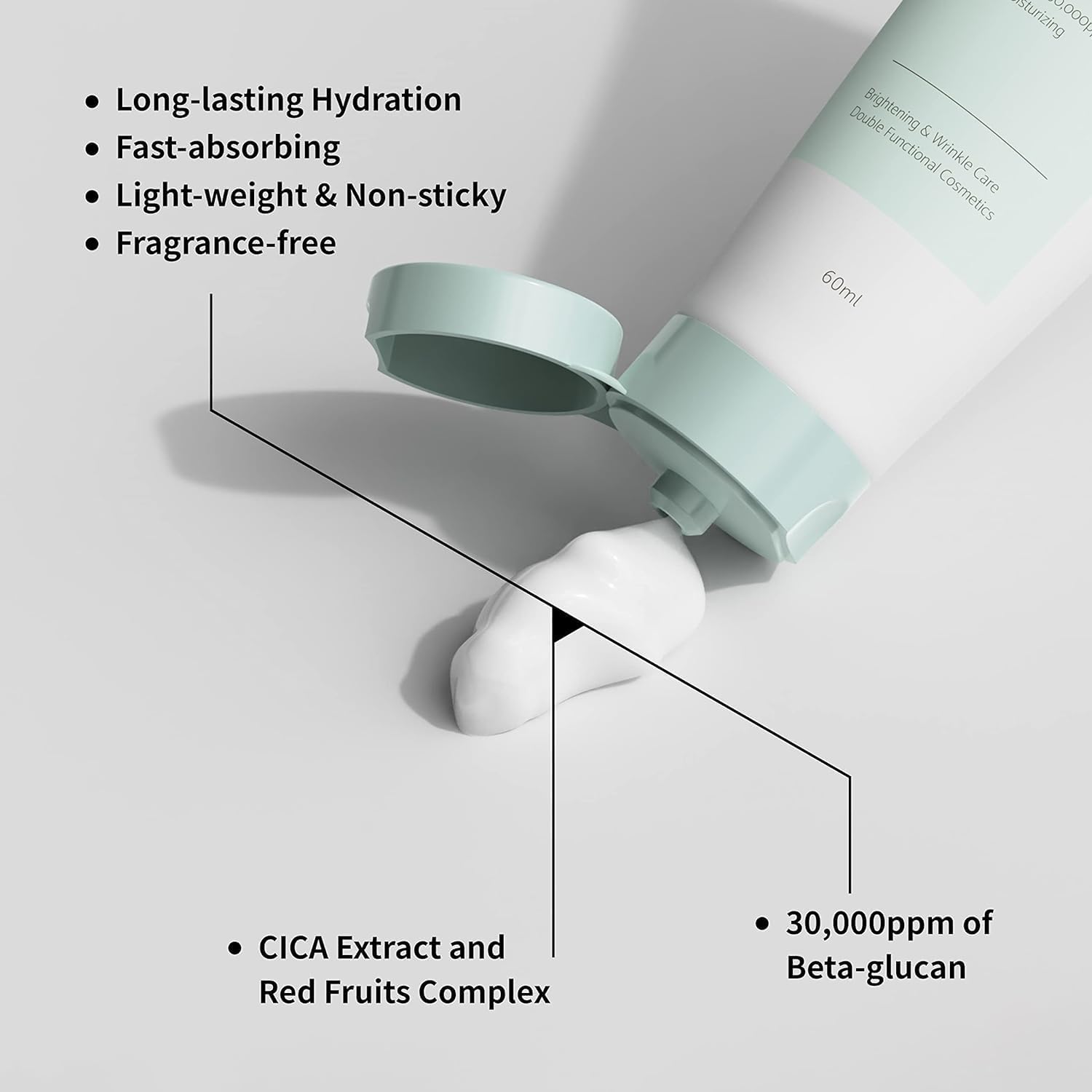 IUNIK Beta Glucan Daily Moisture Cream 60ml