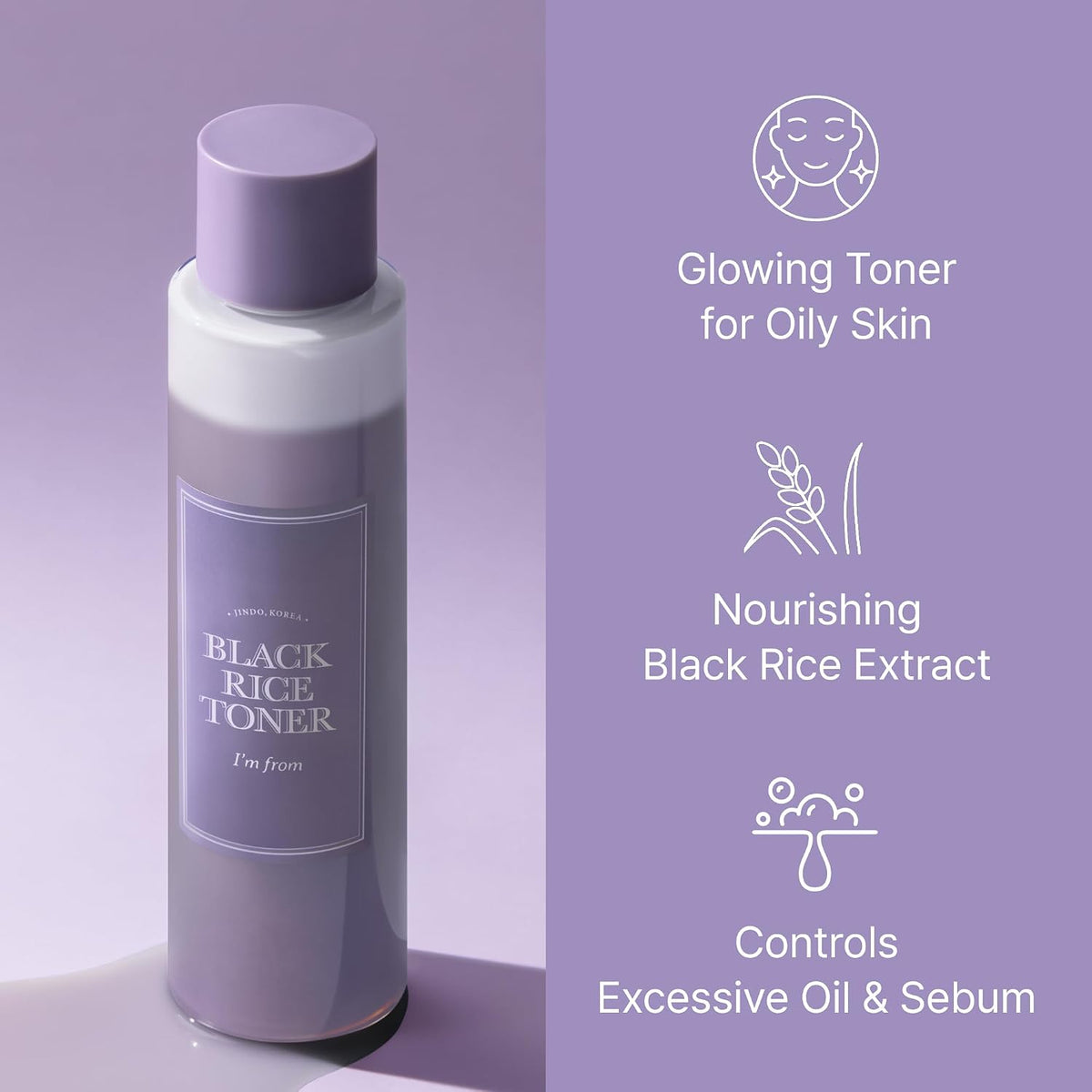 I'M FROM Black Rice Toner 30ml