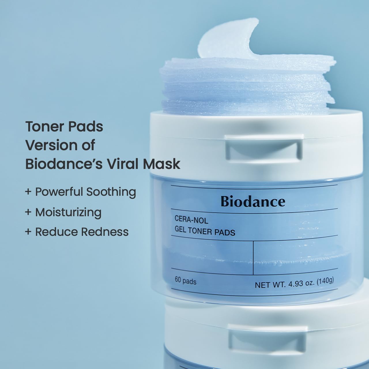 BIODANCE Cera-nol Toner Pads (60pads)