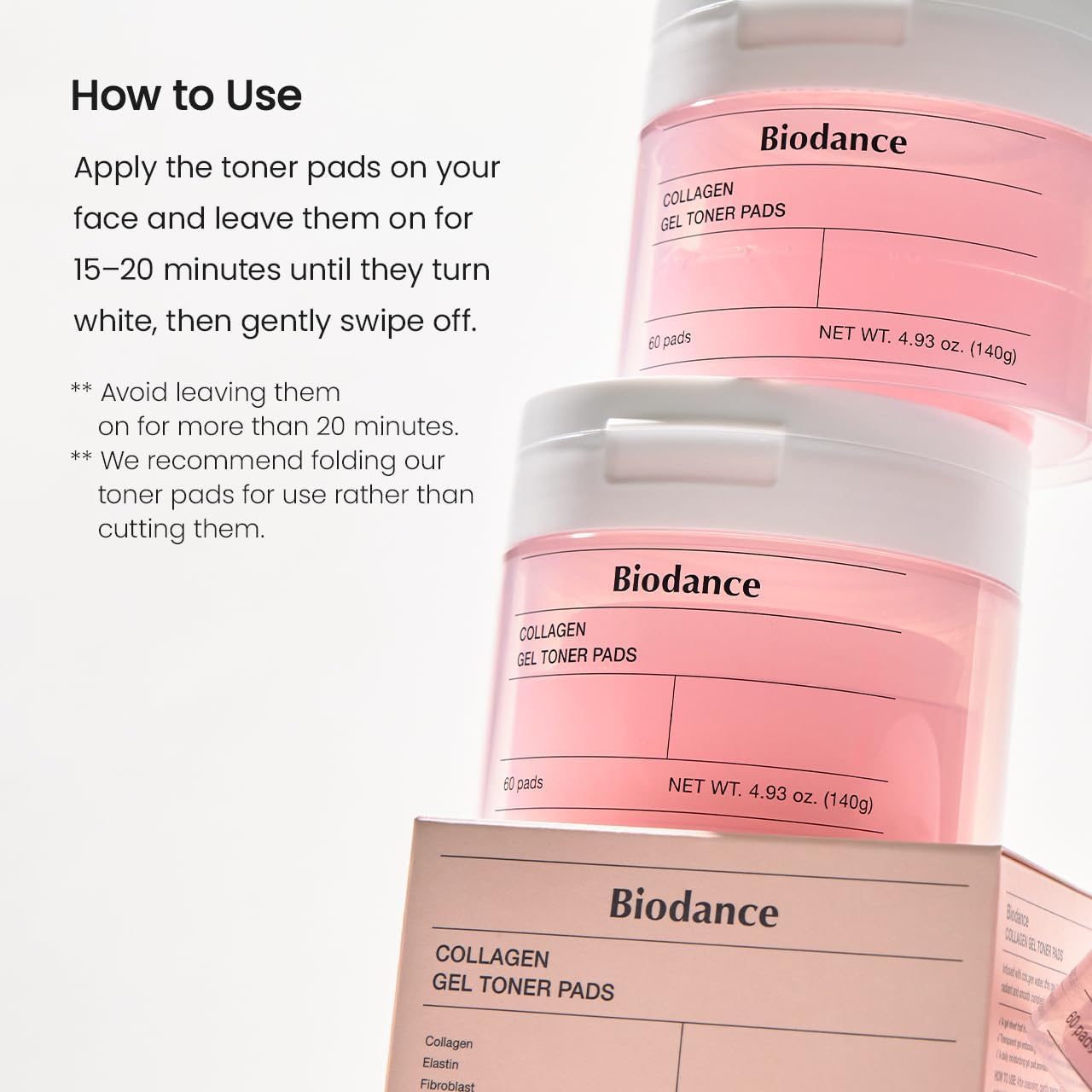 BIODANCE Collagen Gel Toner Pads (60pads)