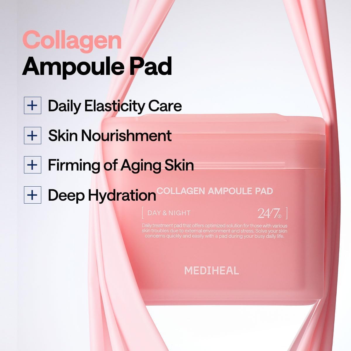 MEDIHEAL Collagen Ampoule Pad (100pads)