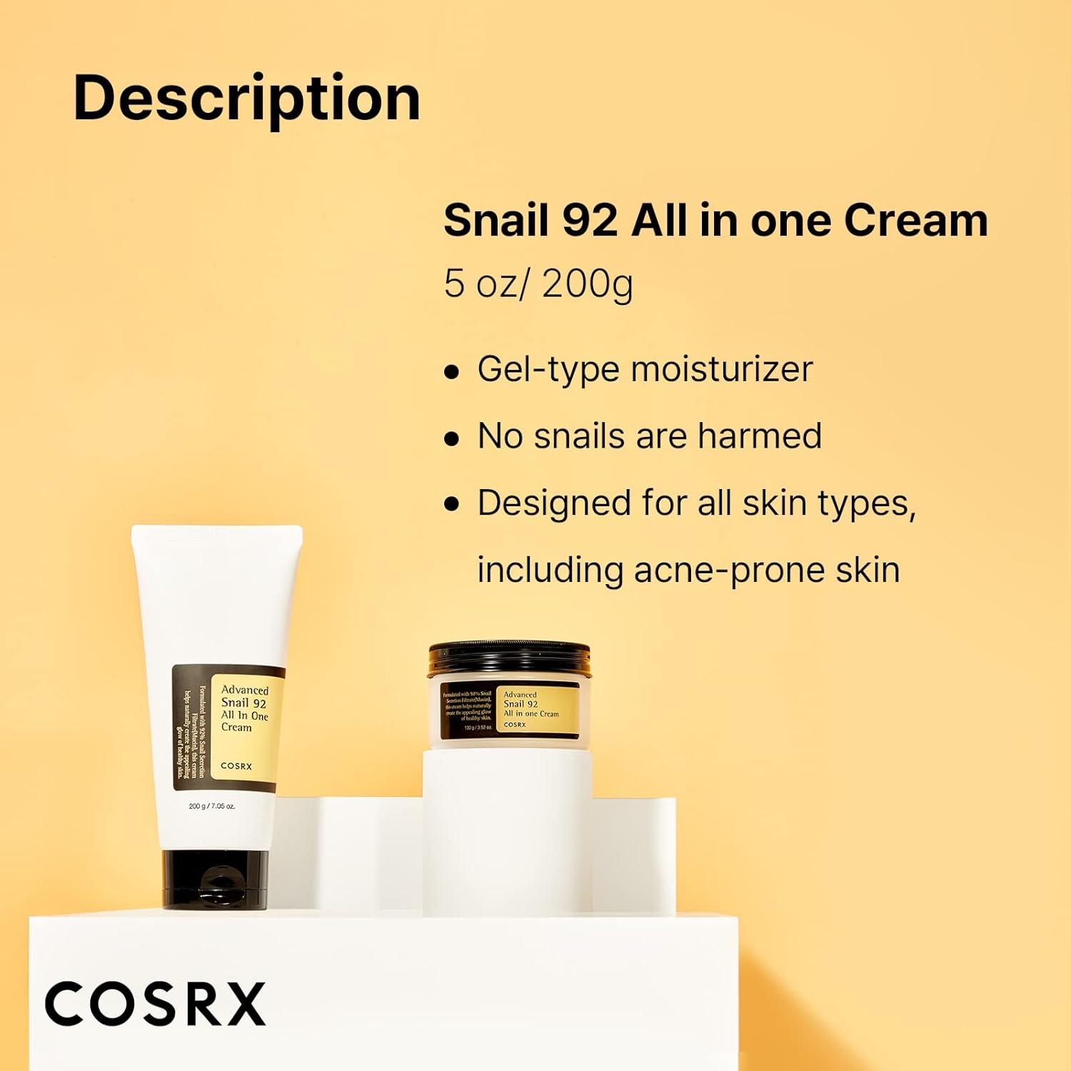 COSRX Advanced Snail 92 All in one cream_Tube 50g