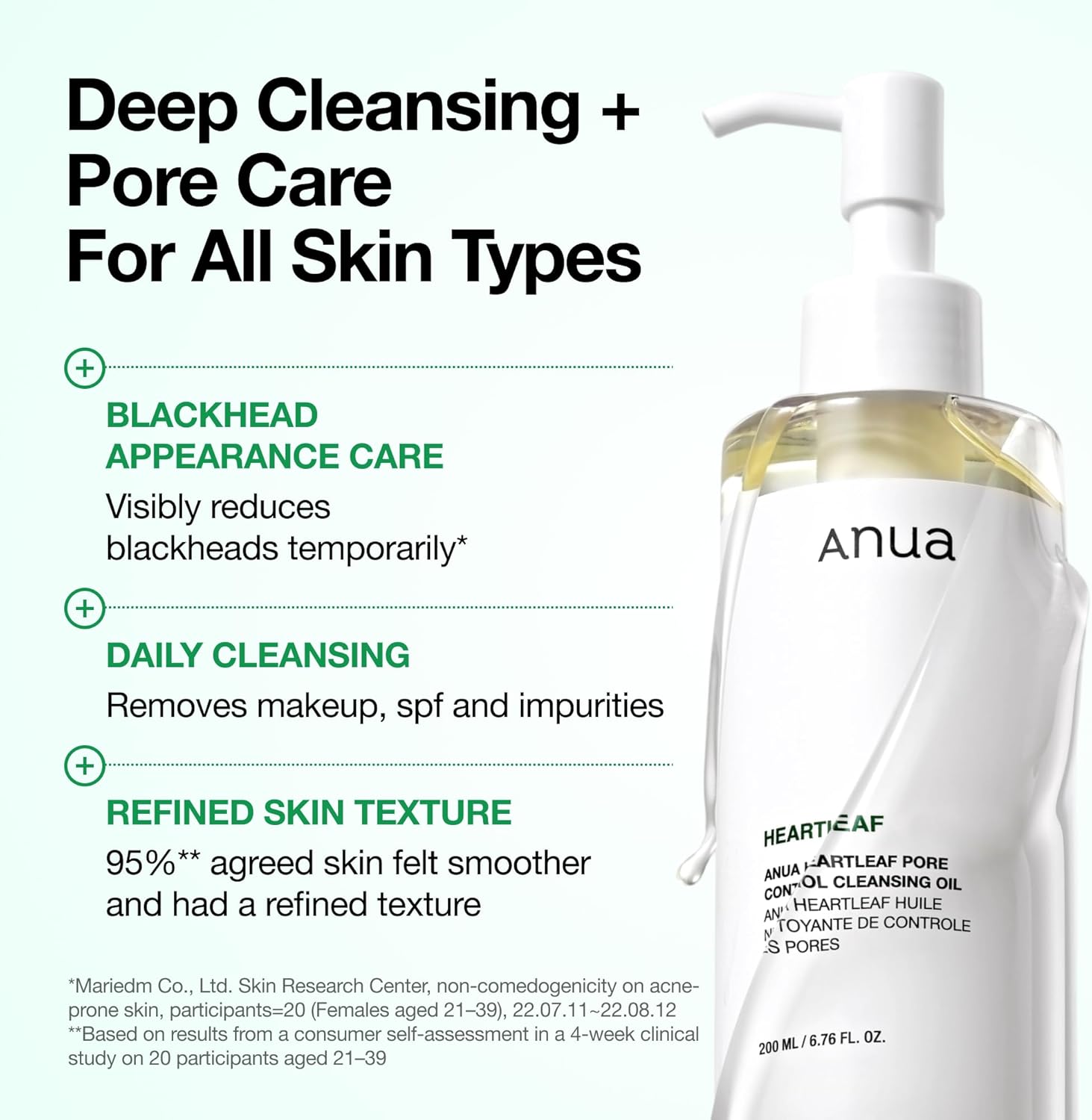 ANUA Heartleaf Pore Control Cleansing Oil 200ml
