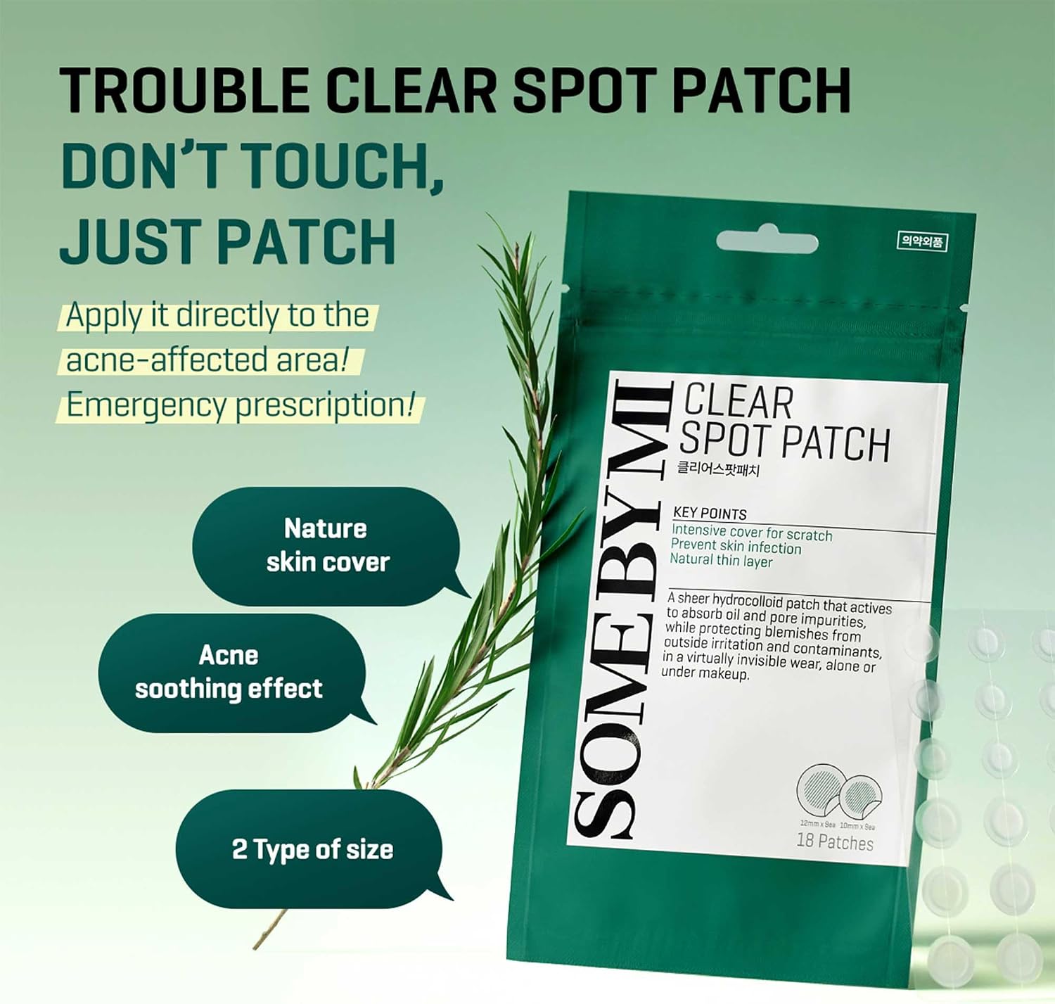 SOME BY MI Clear Spot Patch 18pcs