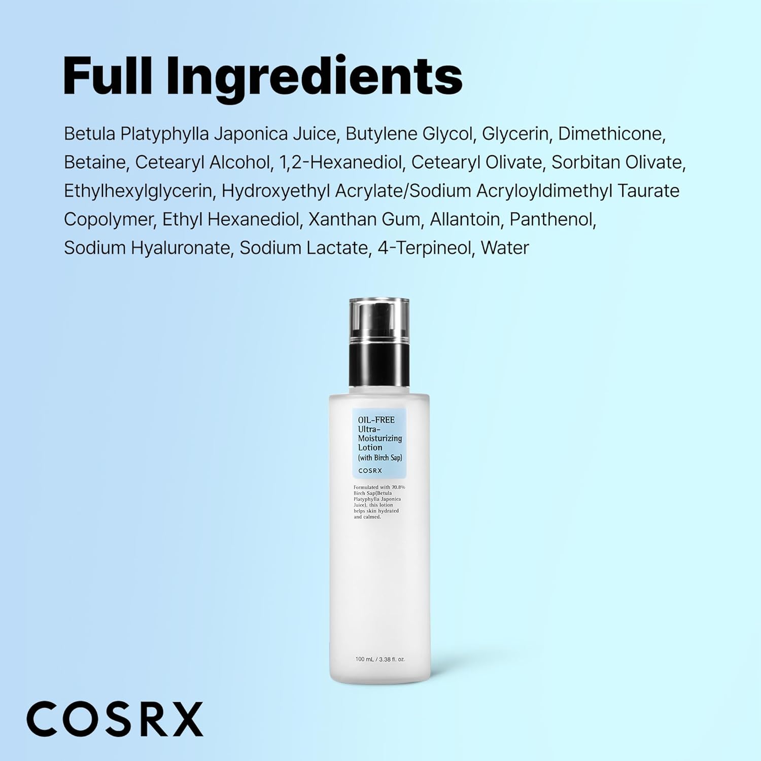 COSRX Oil Free Ultra Moisturizing Lotion 100ml
