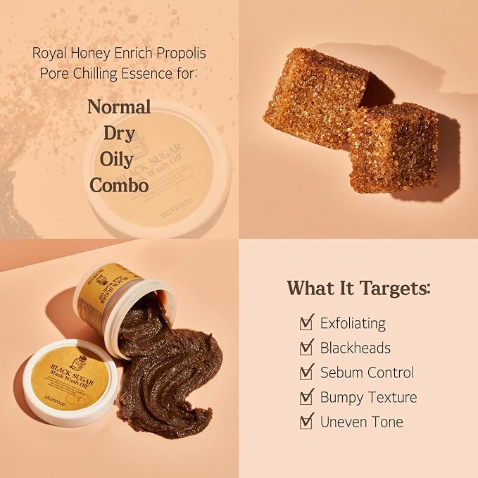 SKINFOOD Black Sugar Mask Wash Off 120g
