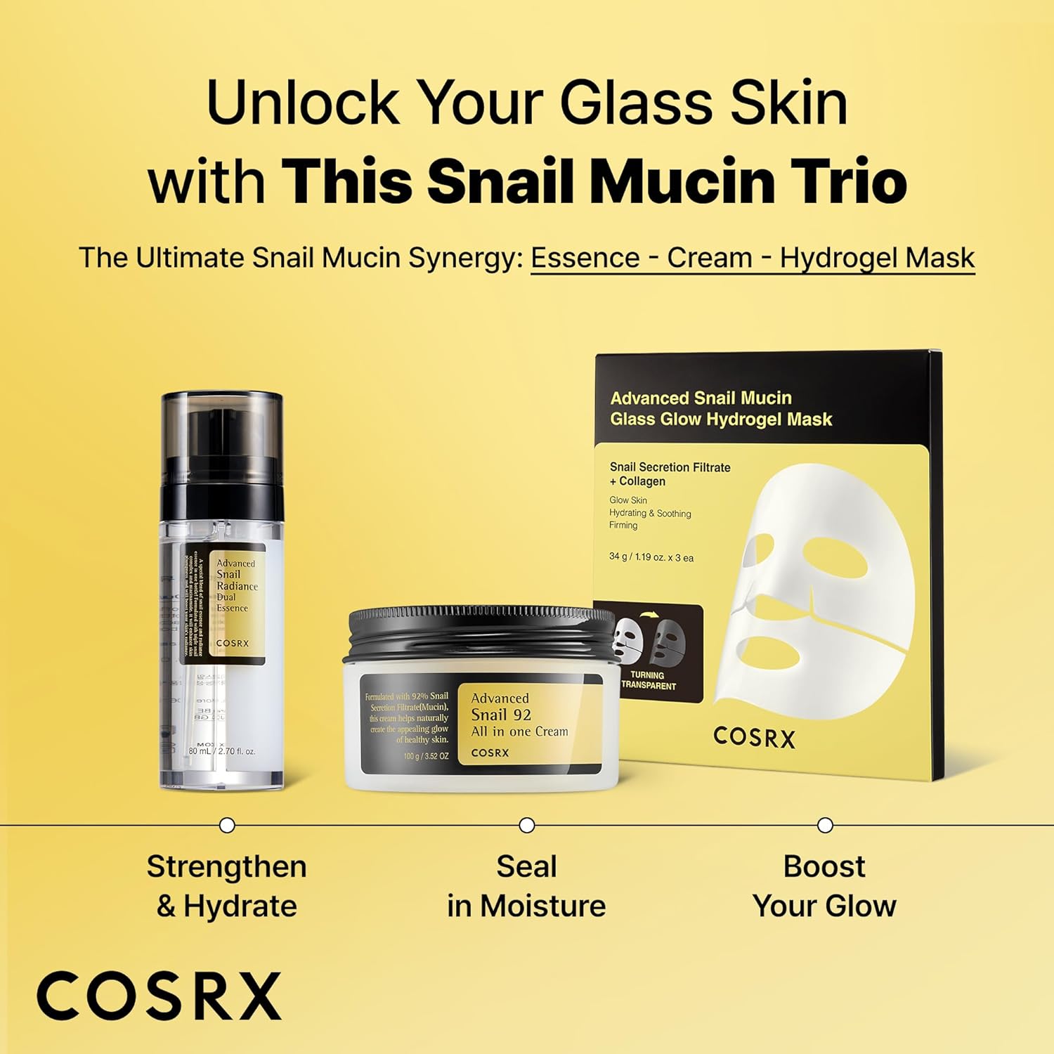 COSRX Advanced Snail Radiance Dual Essence 80ml