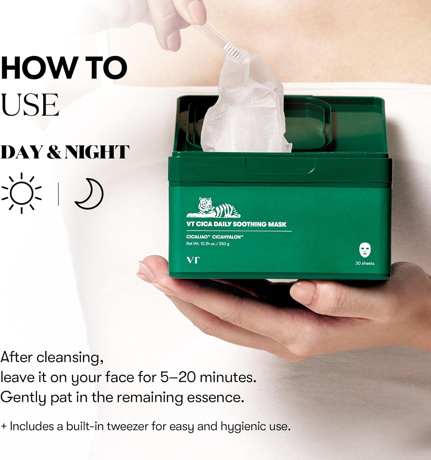 VT COSMETICS Cica Daily Soothing Mask (30ea)