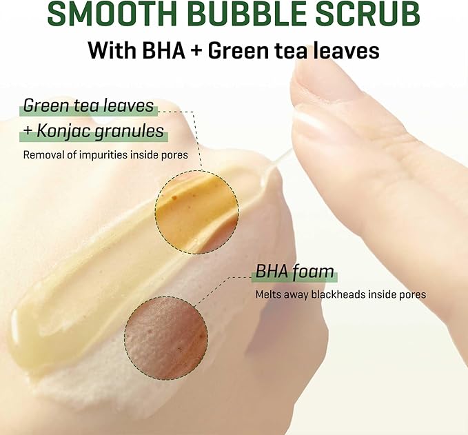 SOMEBYMI Bye Bye Blackhead 30 Days Miracle Green Tea Tox Bubble Cleanser 120g