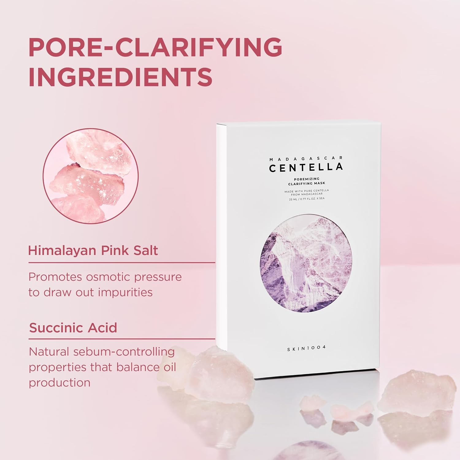 SKIN1004 Madagascar Centella Poremizing Clarifying Mask (5ea)