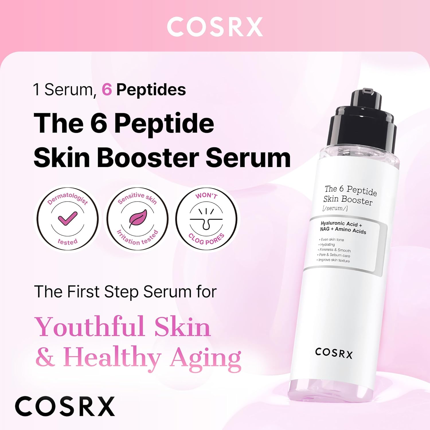 COSRX The 6 Peptide Skin Booster Serum 150ml