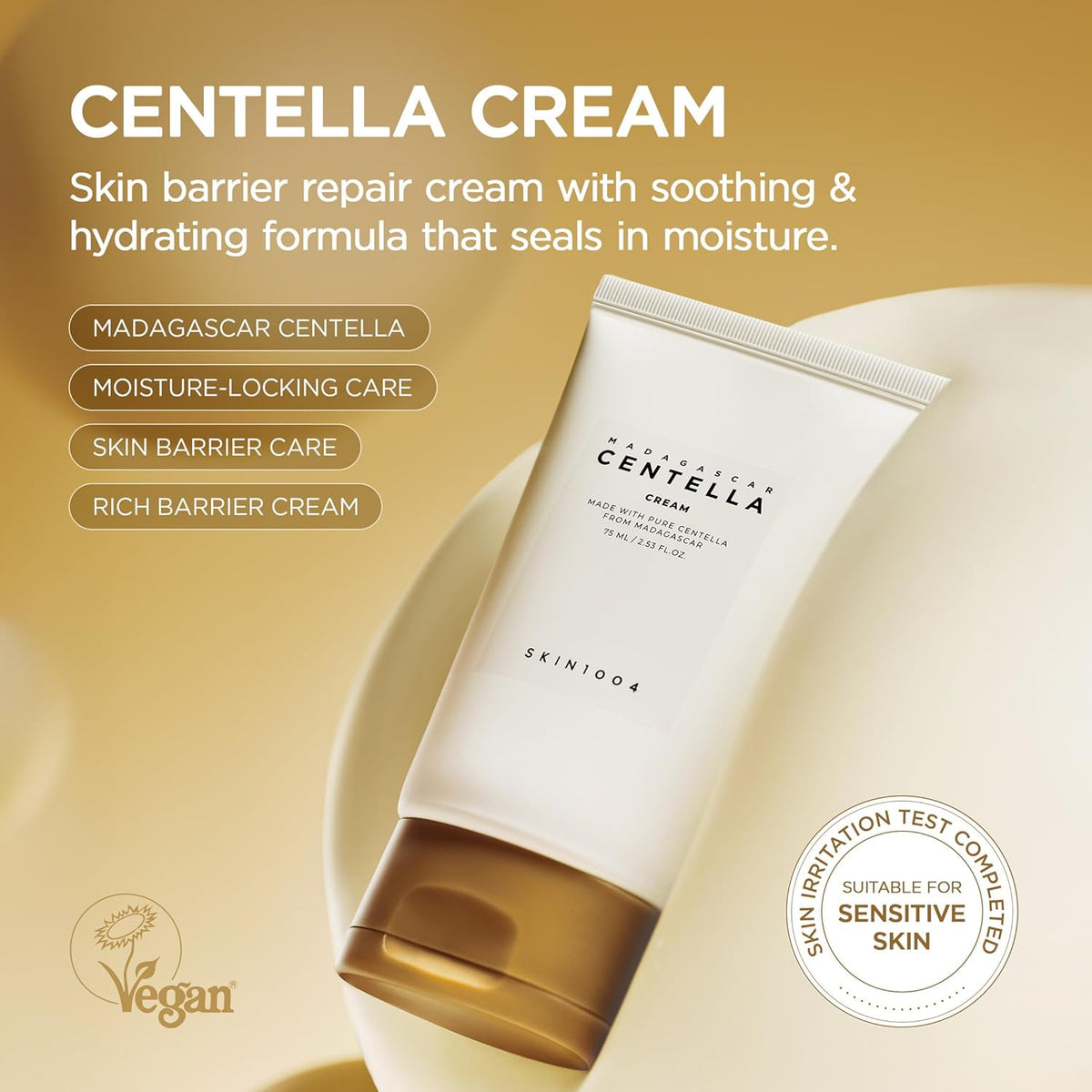 SKIN1004 Madagascar Centella Teca Cream 75ml