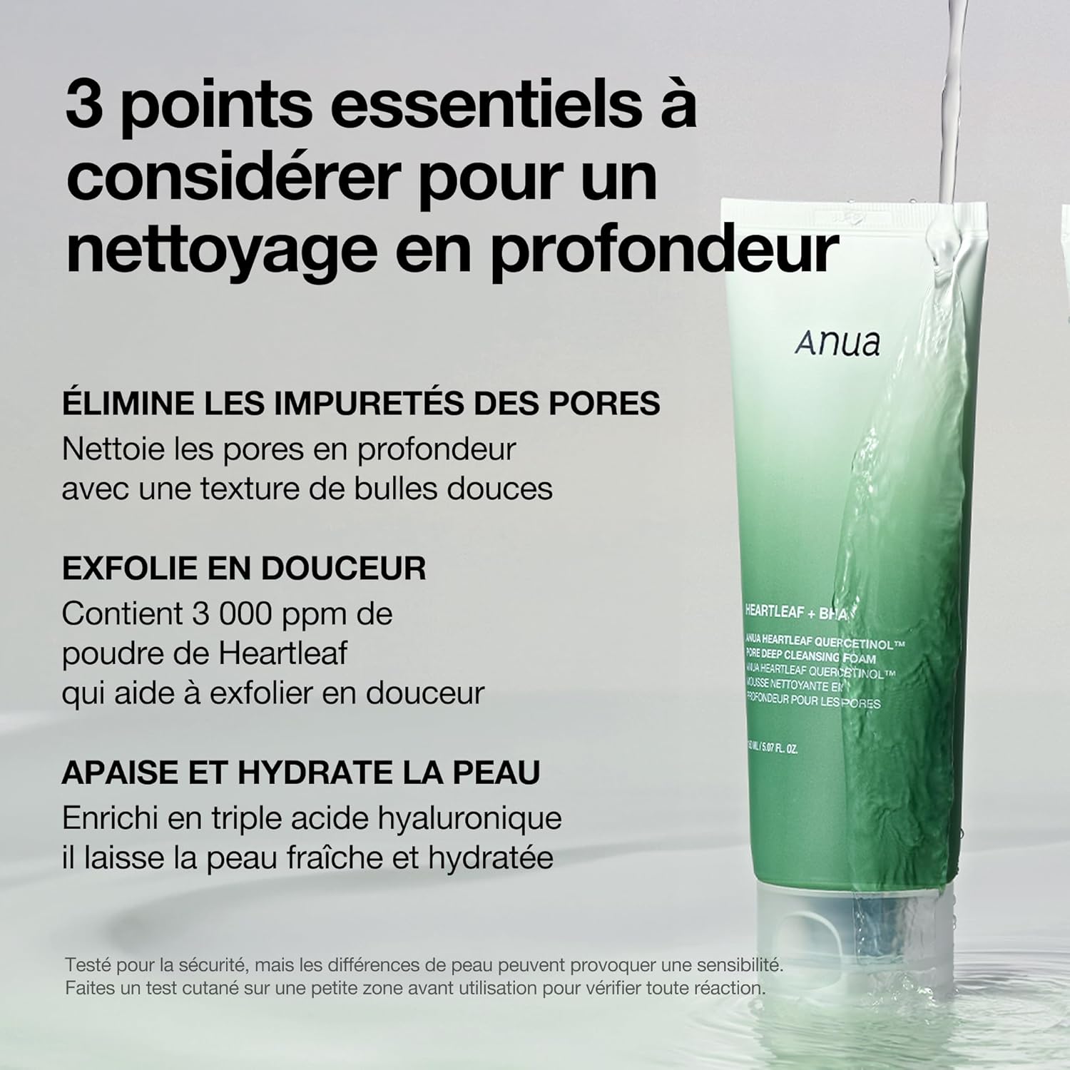 ANUA Heartleaf Quercetinol Pore Deep Cleansing Foam 150ml