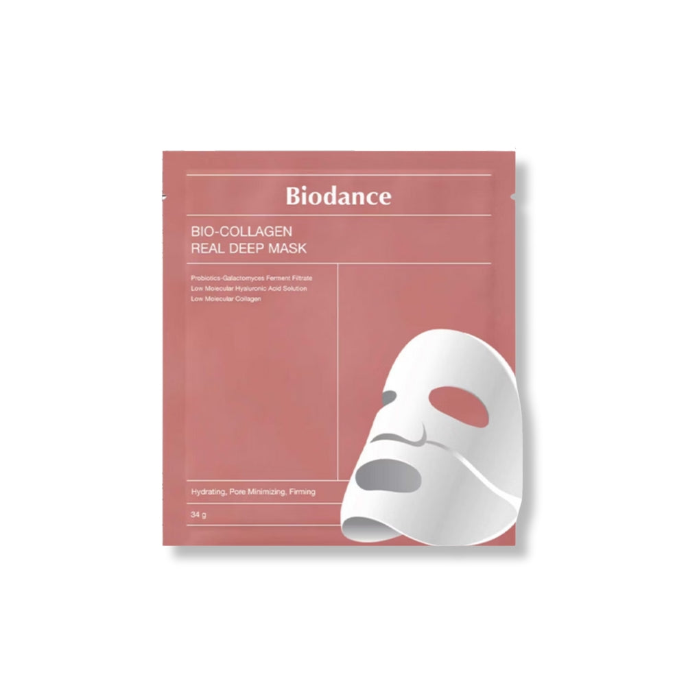 パック・フェイスマスク Biodance BIO-COLLAGEN REAL DEEP MASK 34g BIODANCE Bio-Collagen Real Deep Mask (1ea) – Moida K-Beauty