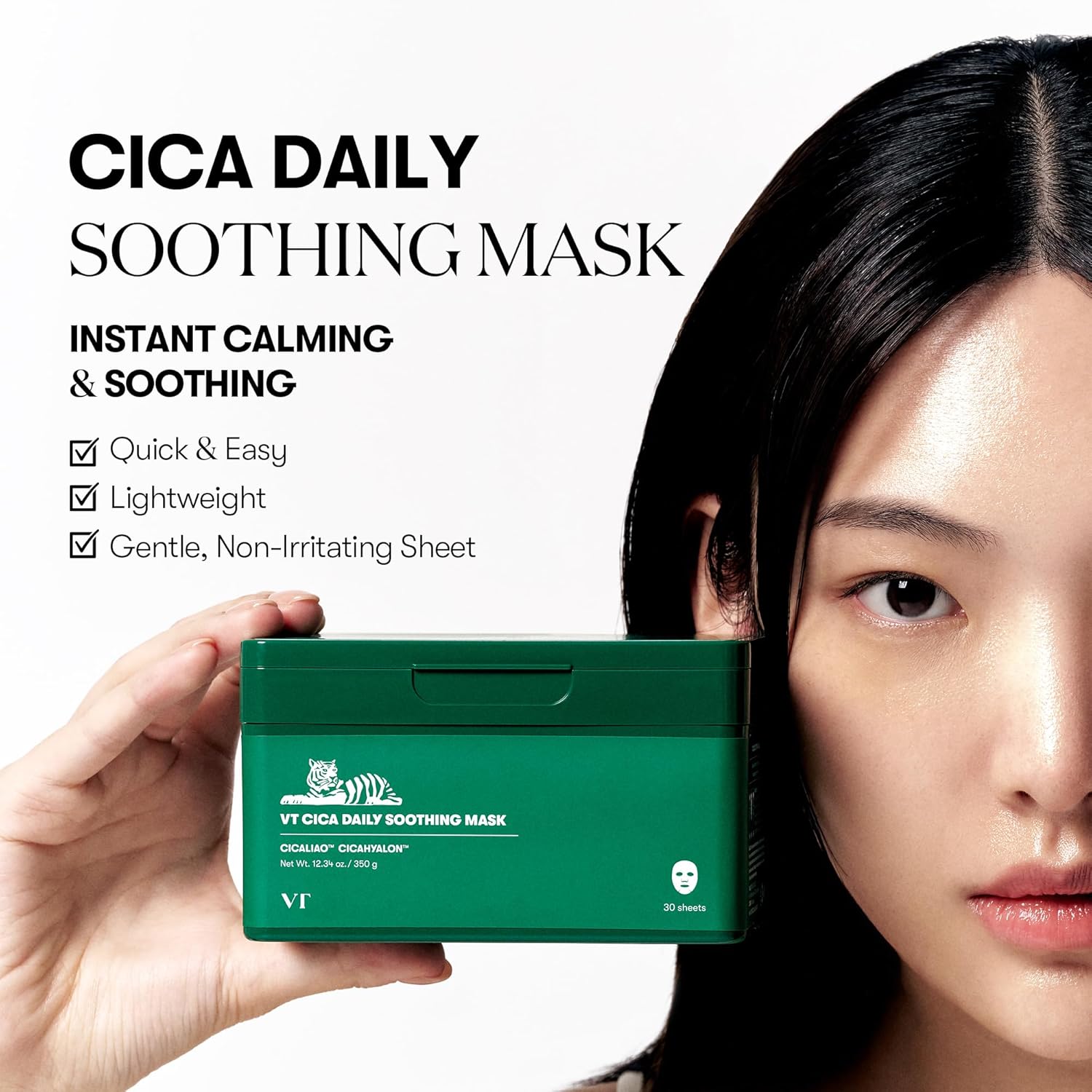 VT COSMETICS Cica Daily Soothing Mask (30ea)