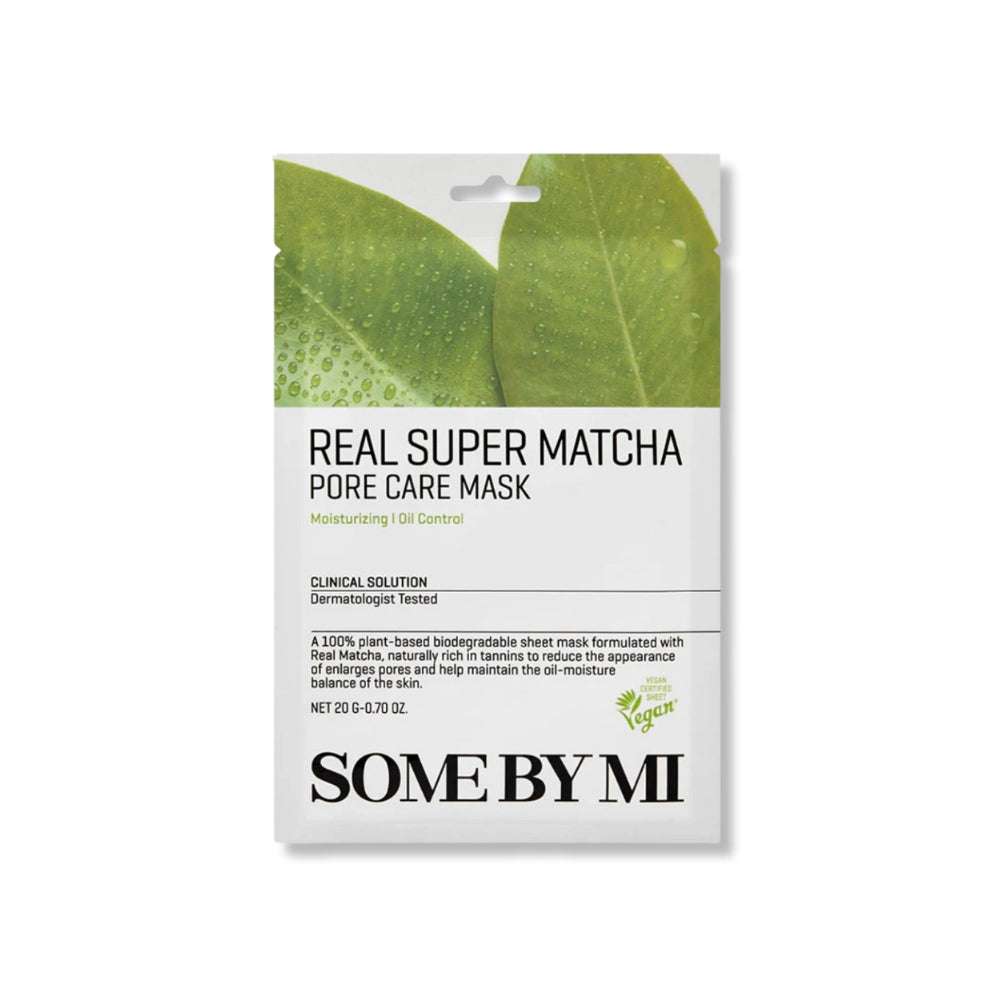 SOME BY MI Real Super Matcha Pore Care Mask 1ea