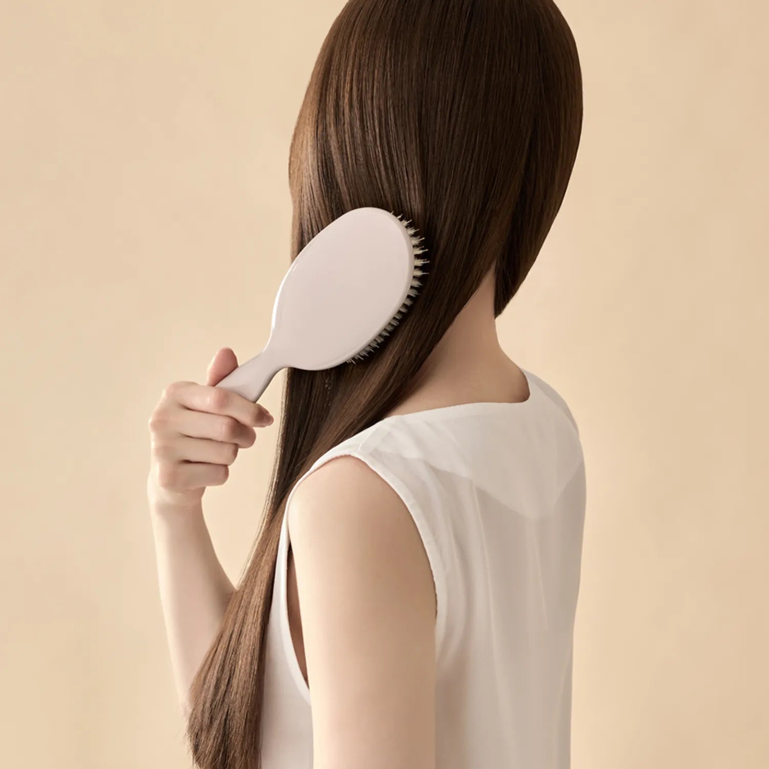 TOOLIF Silky Boar Bristle Hair Brush