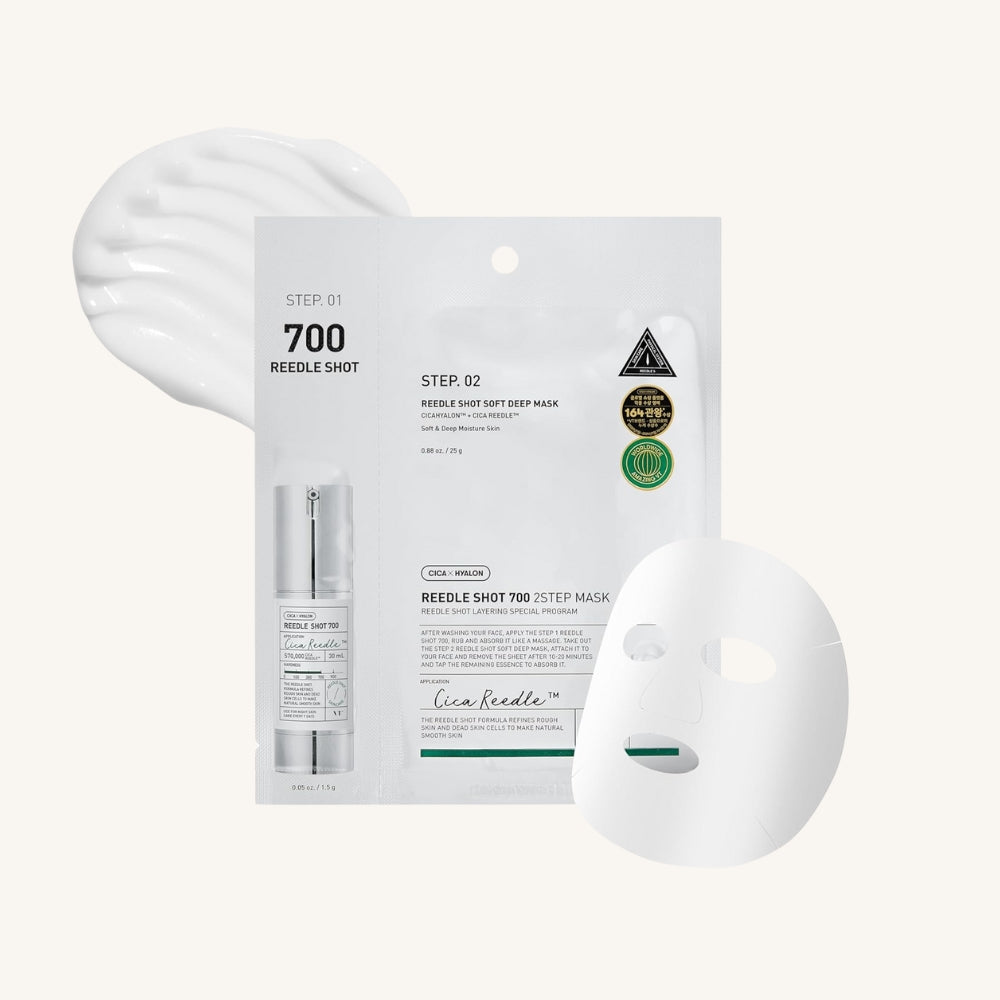 VT COSMETICS Reedle Shot 700 2-Step Mask 1ea