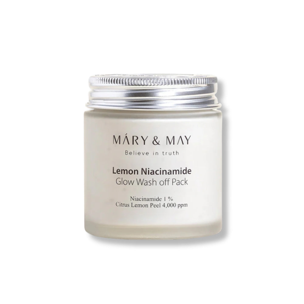 MARY & MAY Lemon Niacinamide Glow Wash off Pack 125g