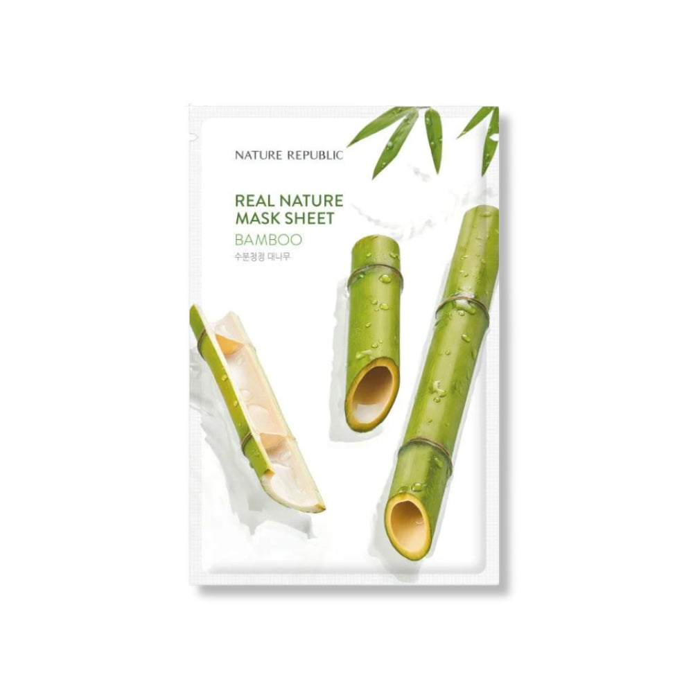 NATURE REPUBLIC Real Nature Bamboo Mask Sheet (1ea)