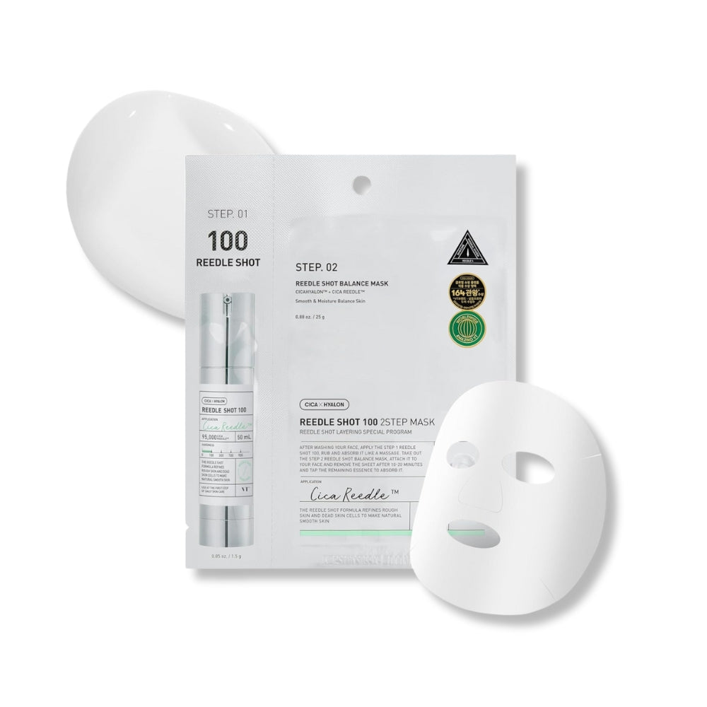 VT COSMETICS Reedle Shot 100 2-Step Mask 1ea