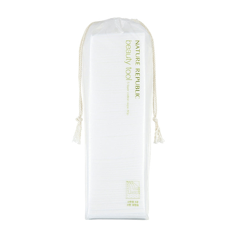 NATURE REPUBLIC Beauty Tool Natural 5-Layer Cotton Wipe