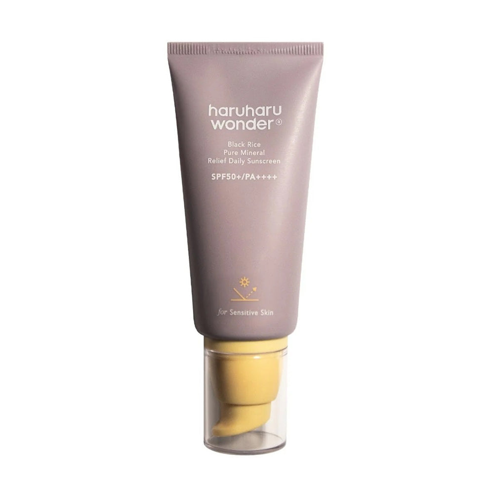 HARUHARU WONDER Black Rice Pure Mineral Relief Daily Sunscreen SPF50+ PA++++ 50ml