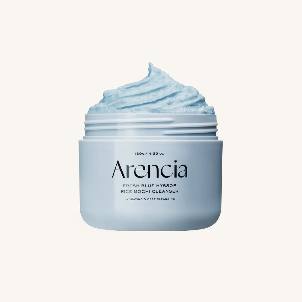 ARENCIA Fresh Blue Hyssop Rice Mochi Cleanser 120g