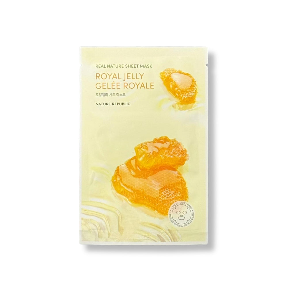 NATURE REPUBLIC Real Nature Royal Jelly Mask Sheet (1ea)