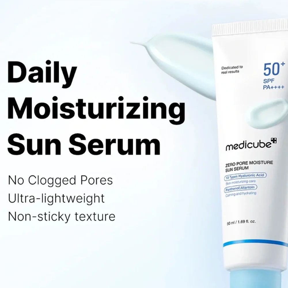 MEDICUBE Zero Pore Moisture Sun Serum 50ml