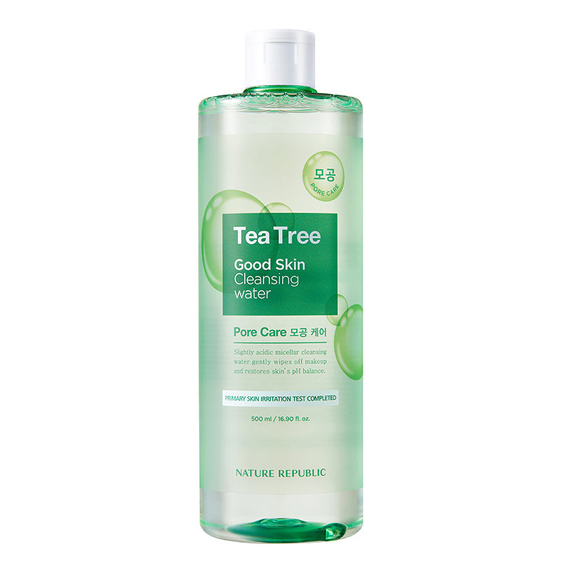 NATURE REPUBLIC Good Skin Tea Tree Ampoule Cleansing Water 500ml