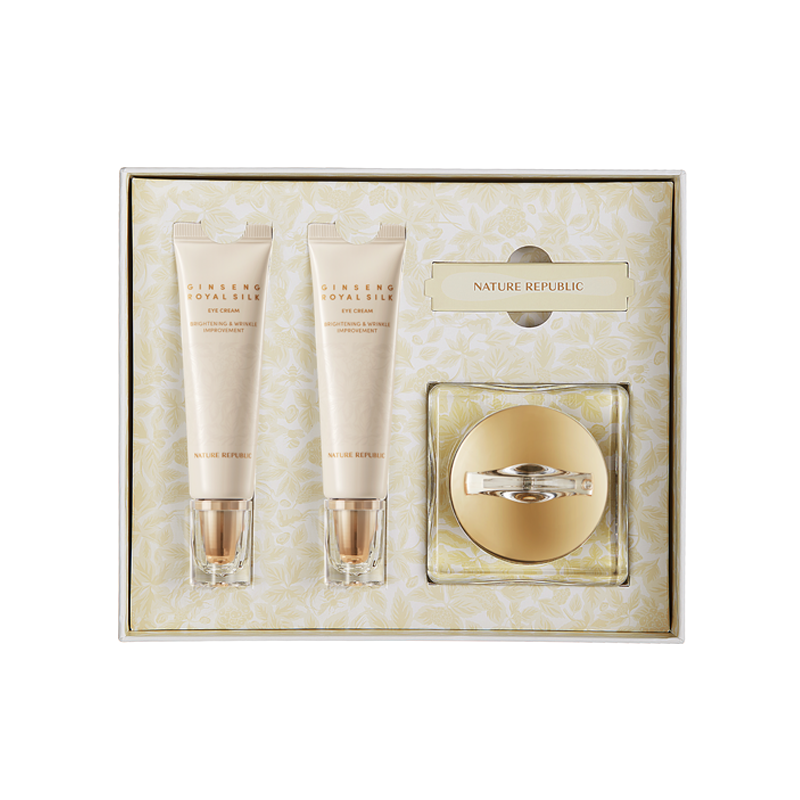 NATURE REPUBLIC Ginseng Royal Silk Watery Cream With Eye Cream Special Set