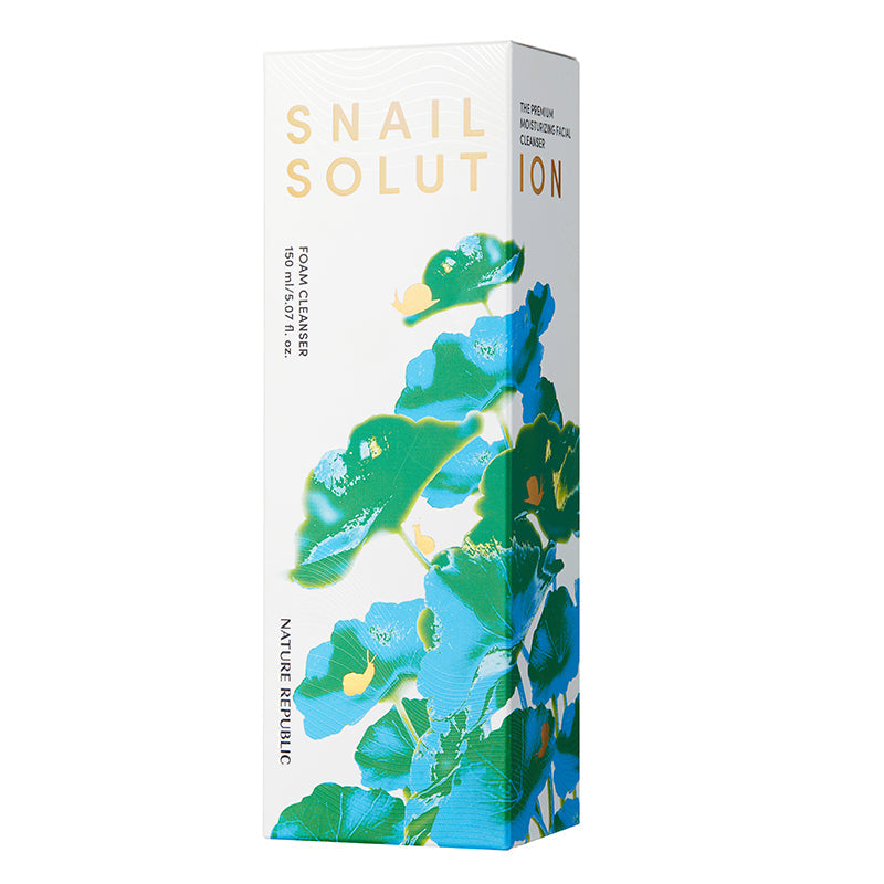 NATURE REPUBLIC Snail Solution Foam Cleanser 150ml