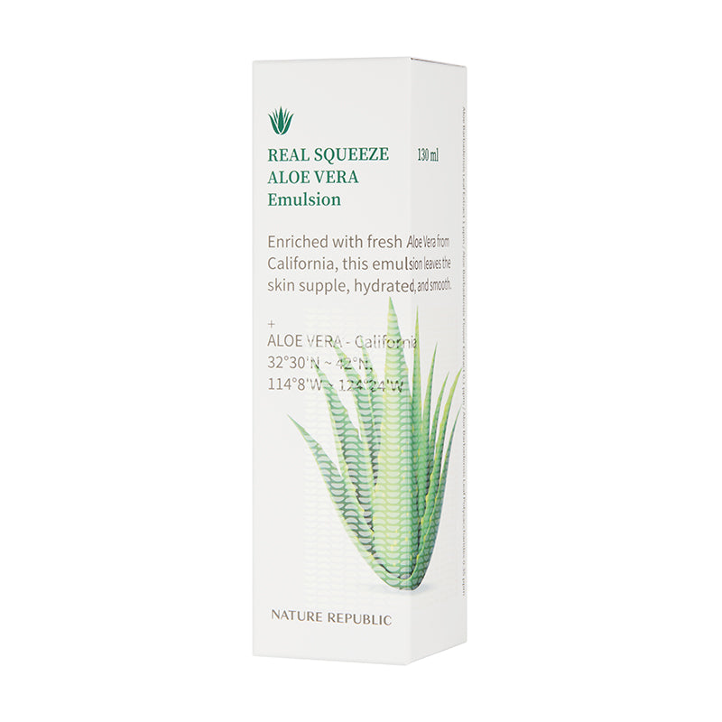 NATURE REPUBLIC Real Squeeze Aloe Vera Emulsion 130ml