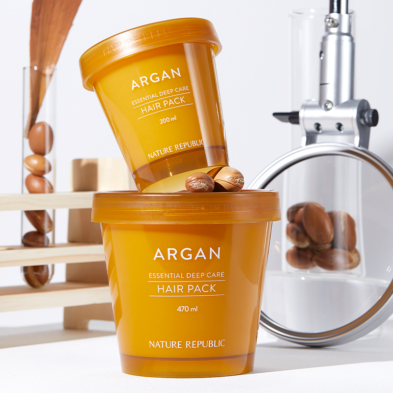 NATURE REPUBLIC Argan Essential Deep Care Hair Pack 470ml