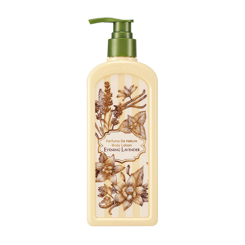 NATURE REPUBLIC Perfume De Nature Body Lotion - Evening Lavender 345ml